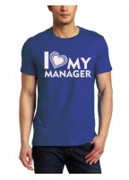 Marškinėliai I love my manager
